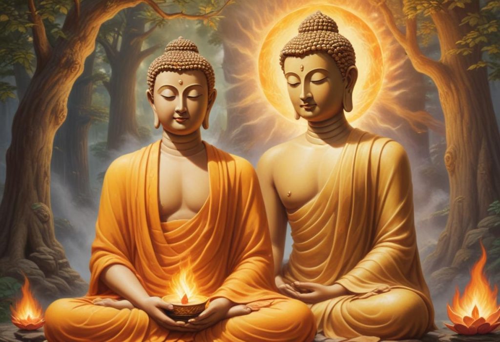 Blog 22 Buddha entzündet die Flamme der Erleuchtung in dir