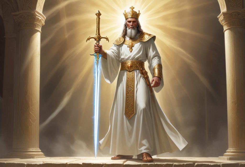 Blog 21 Das Lichtschwert von Hohepriester Melchisedek