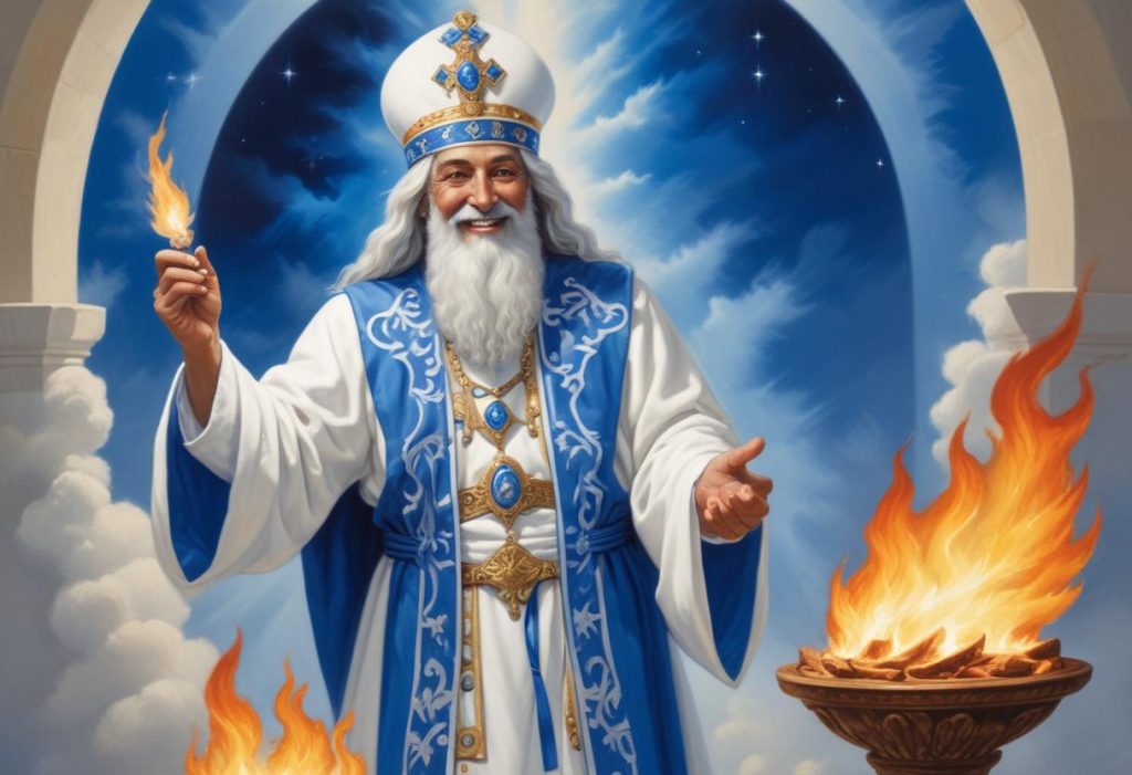 Blog 22 Hohepriester Melchisedek & die Feuerbuchstaben Gottes