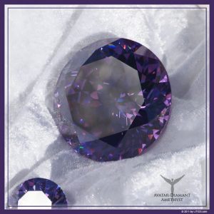 Avatar-Diamant amethyst groß