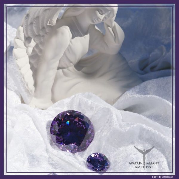 Avatar-Diamant amethyst groß – Bild 4