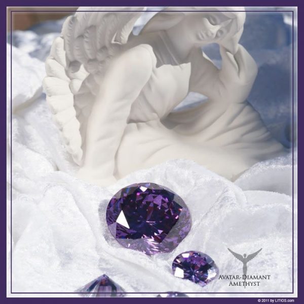Avatar-Diamant amethyst groß – Bild 5