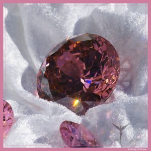 Avatar-Diamant rosa groß