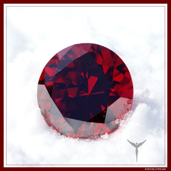Avatar-Diamant rubinrot groß – Bild 2