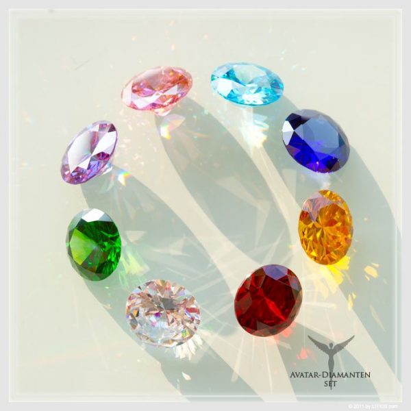 Avatar Diamant Set von Litios Lichtkristalle
