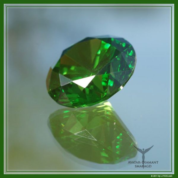 Avatar-Diamant smaragd klein – Bild 2