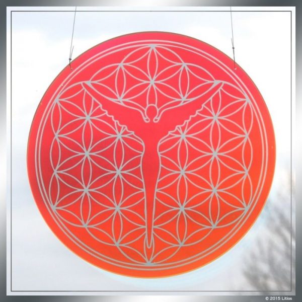 Blume des Lebens-Designglas klein - Image 2