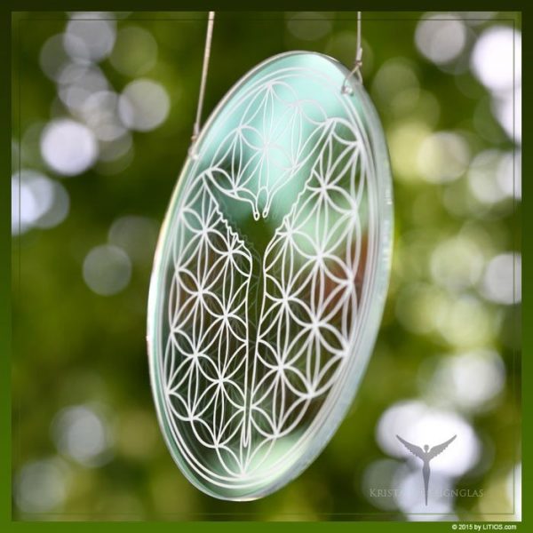 Blume des Lebens-Designglas klein - Image 4