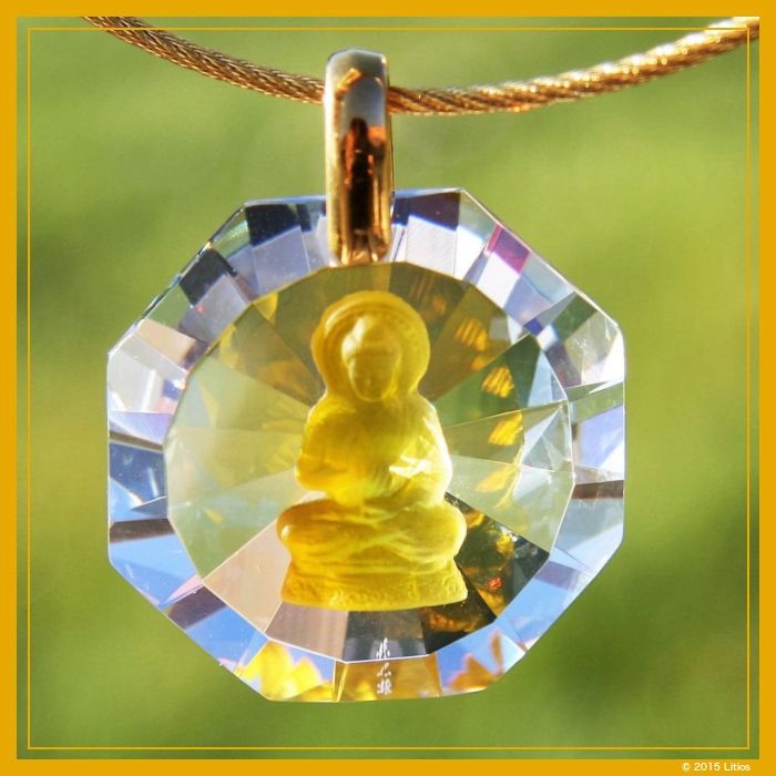 Über uns 54 Buddha Medaillon für Kette, Aura und Räume von Litios-Lichtkristalle