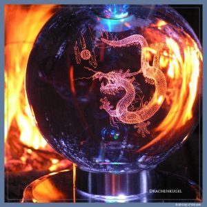 Drachen-Kugel diamant