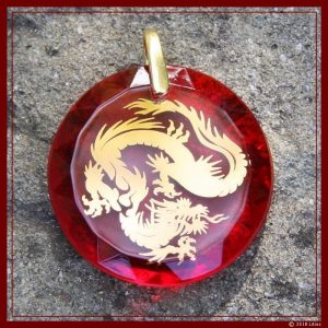 Drachen-Medaillon