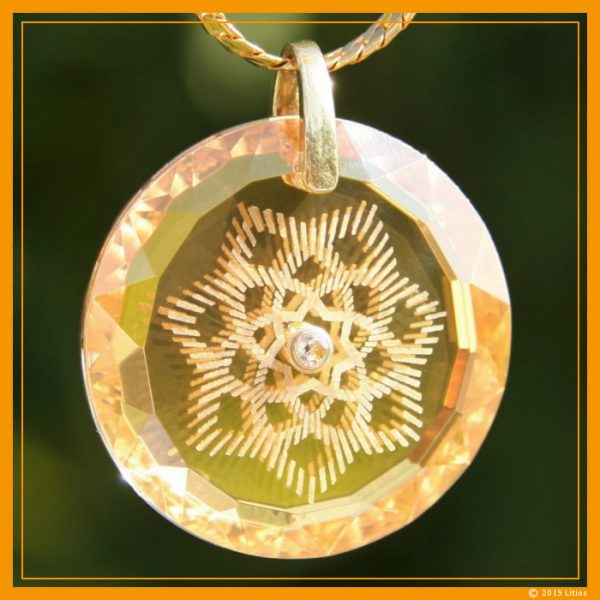 Goldenes Ashtar-Medaillon (nur mit Einweihung) – Bild 2