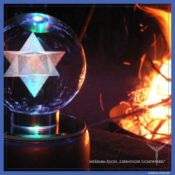 Merkaba Kugel - Merkaba-Lichtgefährt Diamant